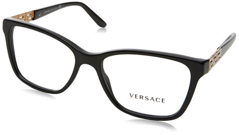 versace black frame glasses|versace glasses frames women's.